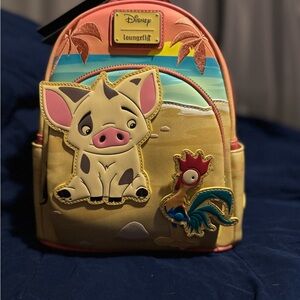Loungefly Pua and Hei-Hei Mini Backpack